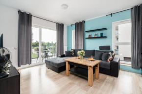 Modern Apartment with Balcony & FREE GARAGE Poznań by Noclegi Renters